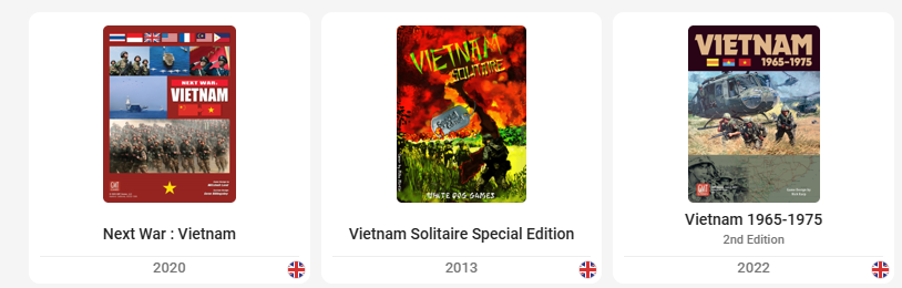 Jeux sur le Vietnam en Europe
